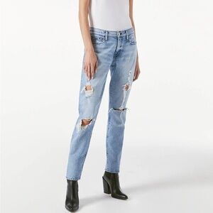 Frame jeans size 25 ( Le Garçon ) ripped jeans